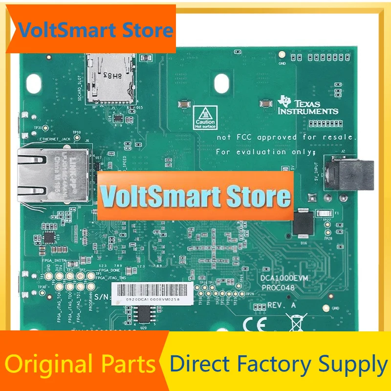 VoltSDCA1000EVM Real-Time Radar Data Capture Module High-Speed Acquisition Tool For Radar Sensing