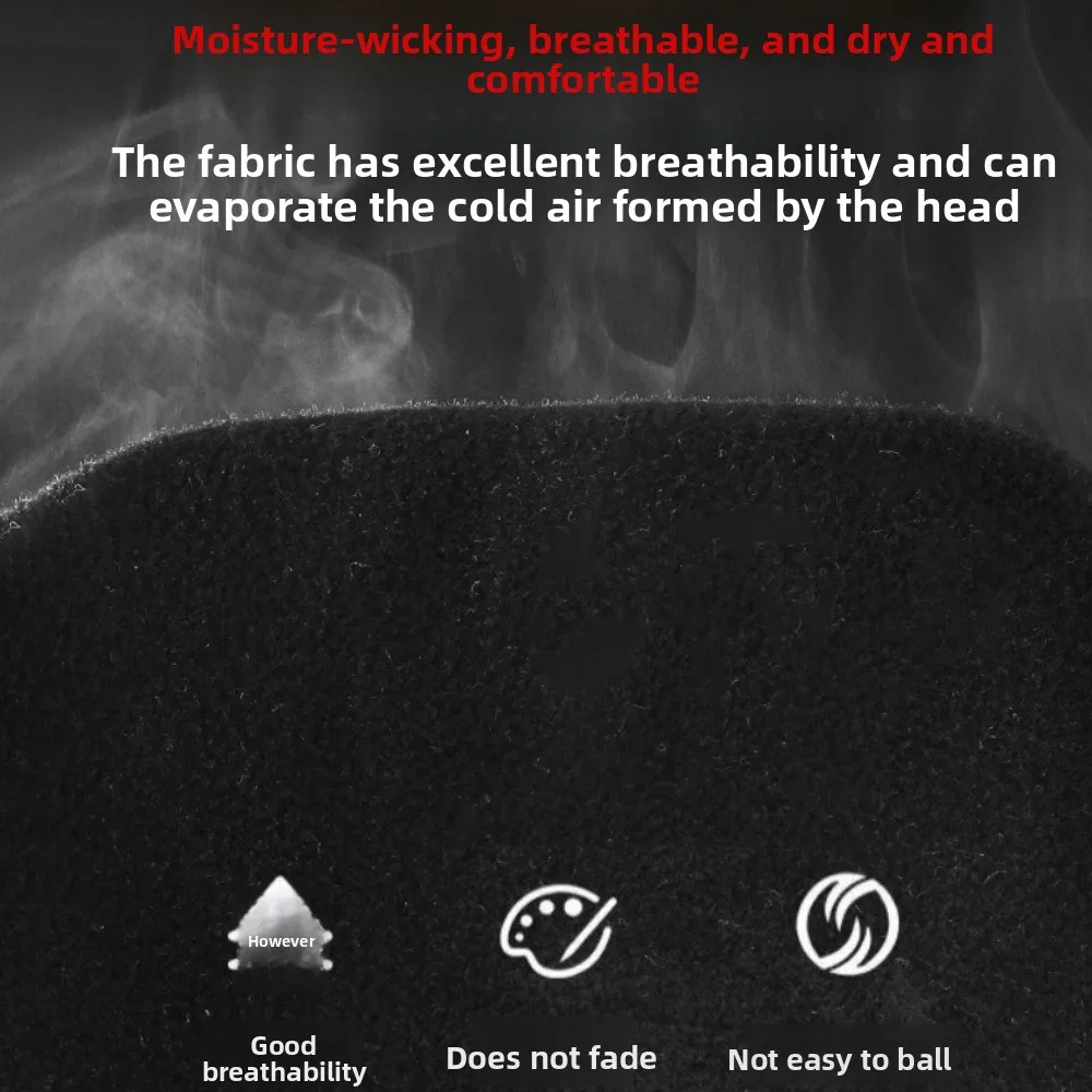 

Классическая зимняя шапка из флиса для бега, однотонная, ветрозащитная, дышащая, мягкая, теплая, для активного отдыха