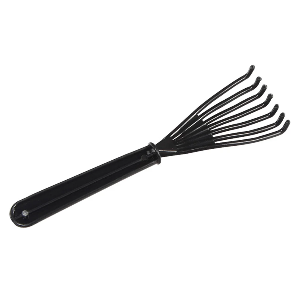 20 個ブラシクリーナーツールコームもつれを解く毛先から埋め込まれたものを除去ポータブルミニブラシピンセット髪の毛のためのヘアクリーニングツール