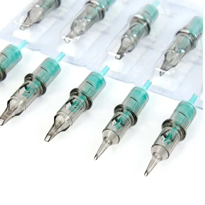 

5/50PCS Professional Needles Tattoo Cartridges Round Liner 0.3MM Permanent Makeup Eyebrow Liner Disposable Tattoo Needles