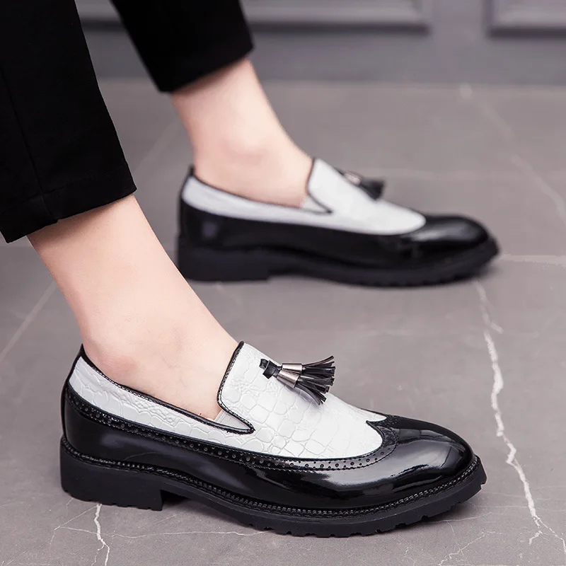 Leather Loafers Driving Moccasins Comfortable Slip on 2025 Three Color Fashion Shoe Office Shoes for Men Casual Breathable
