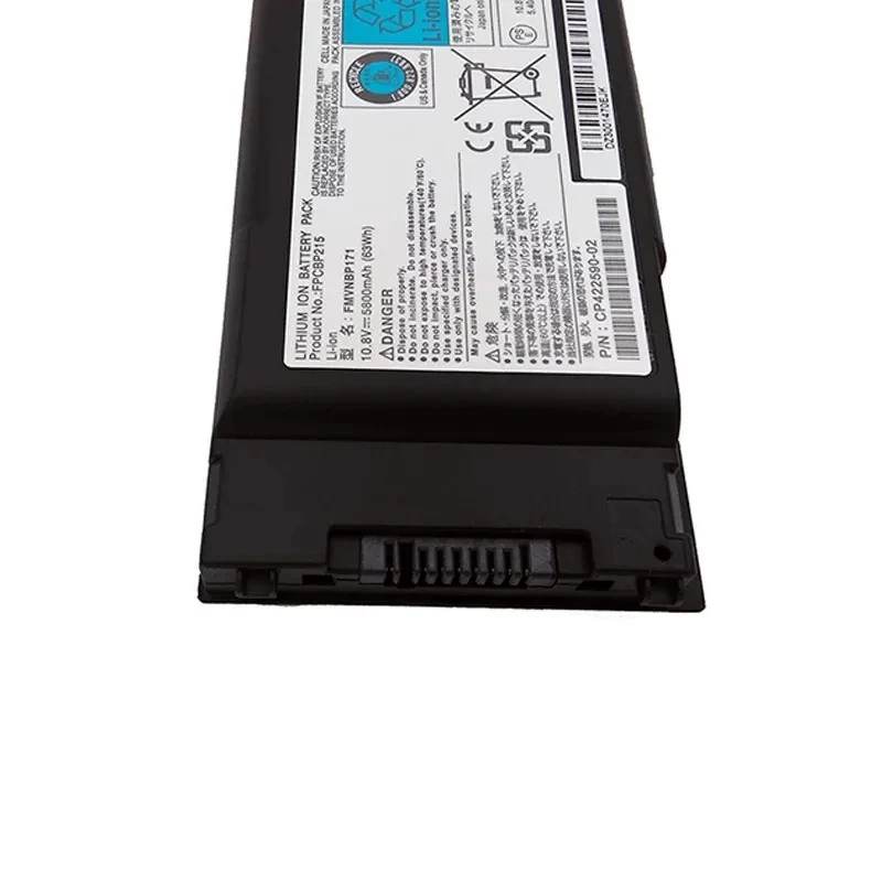 FPCBP215 FPCBP200 FMVNBP179 FMVNBP171 63Wh 10.8V  Laptop Battery For Fujitsu LifeBook T1010 TH700 T730 T731 T900Fast