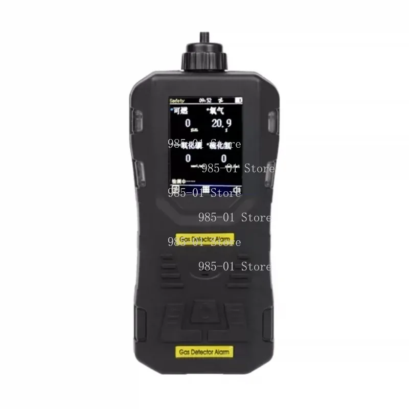 4-in-1 portable automotive exhaust gas analyzer, ATEX certified device for detecting VOC and vehicle emission gases