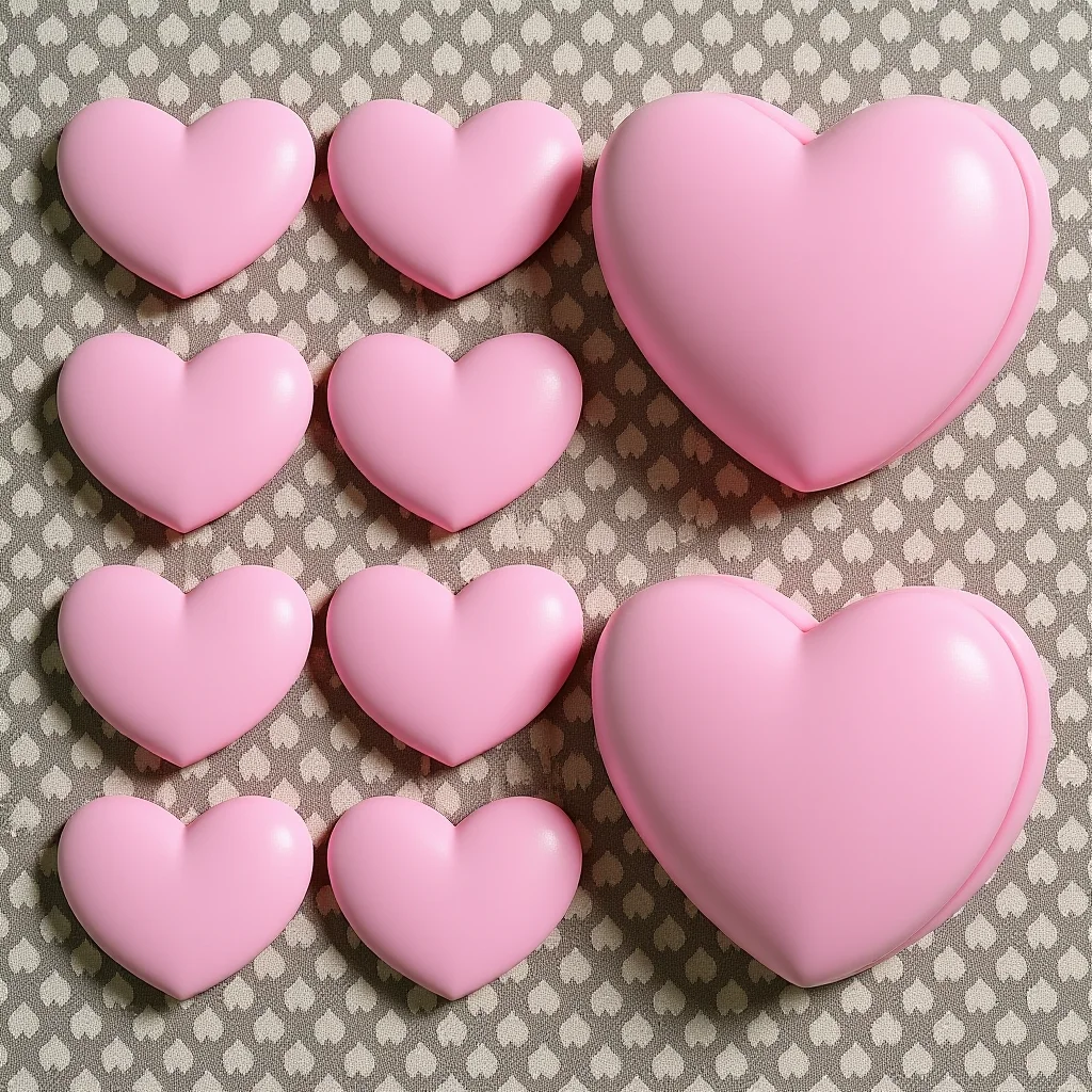 

10Pcs Tennis Racket Vibration Dampener Heart-Shaped Shock Absorber Lightweight Non-Interfering Aid Dampener for Tennis Rackets