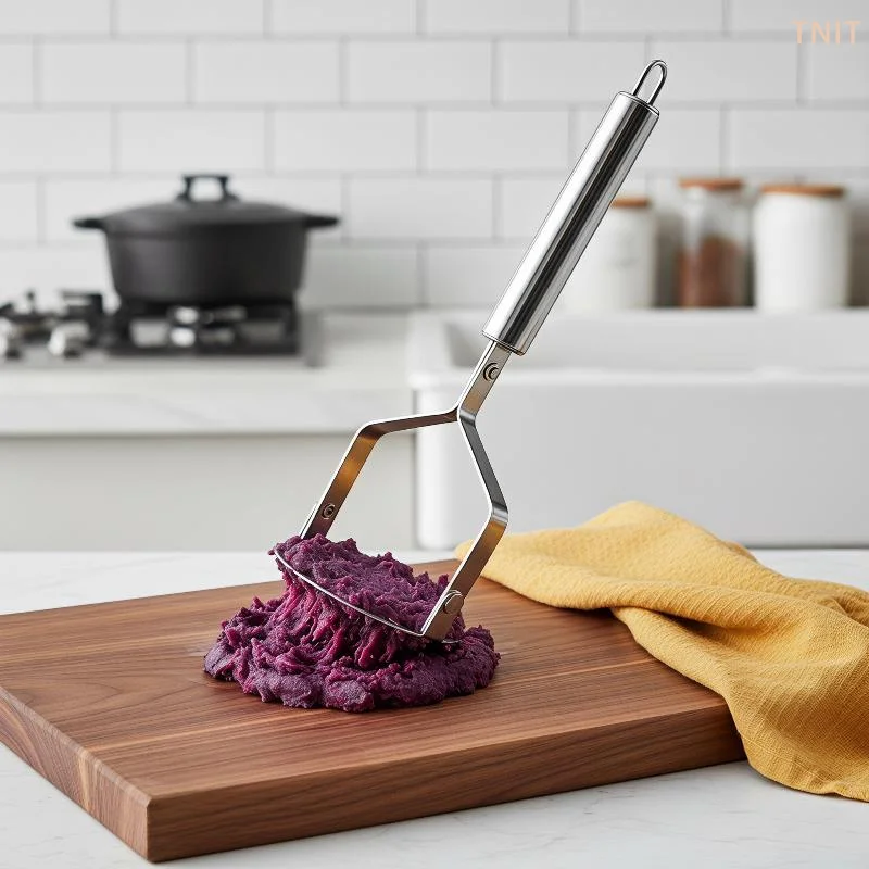 Baby Food With Iron - 1Pcs Penghancur Kentang Stainless Steel Dengan