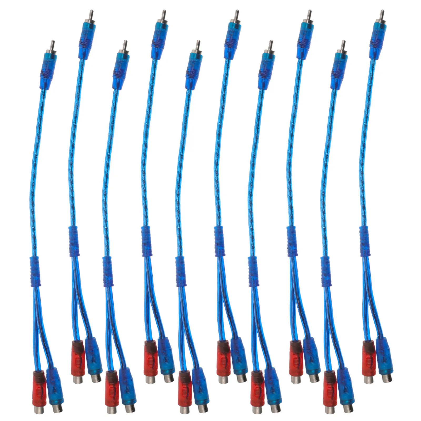 10Pcs Audio Splitte…