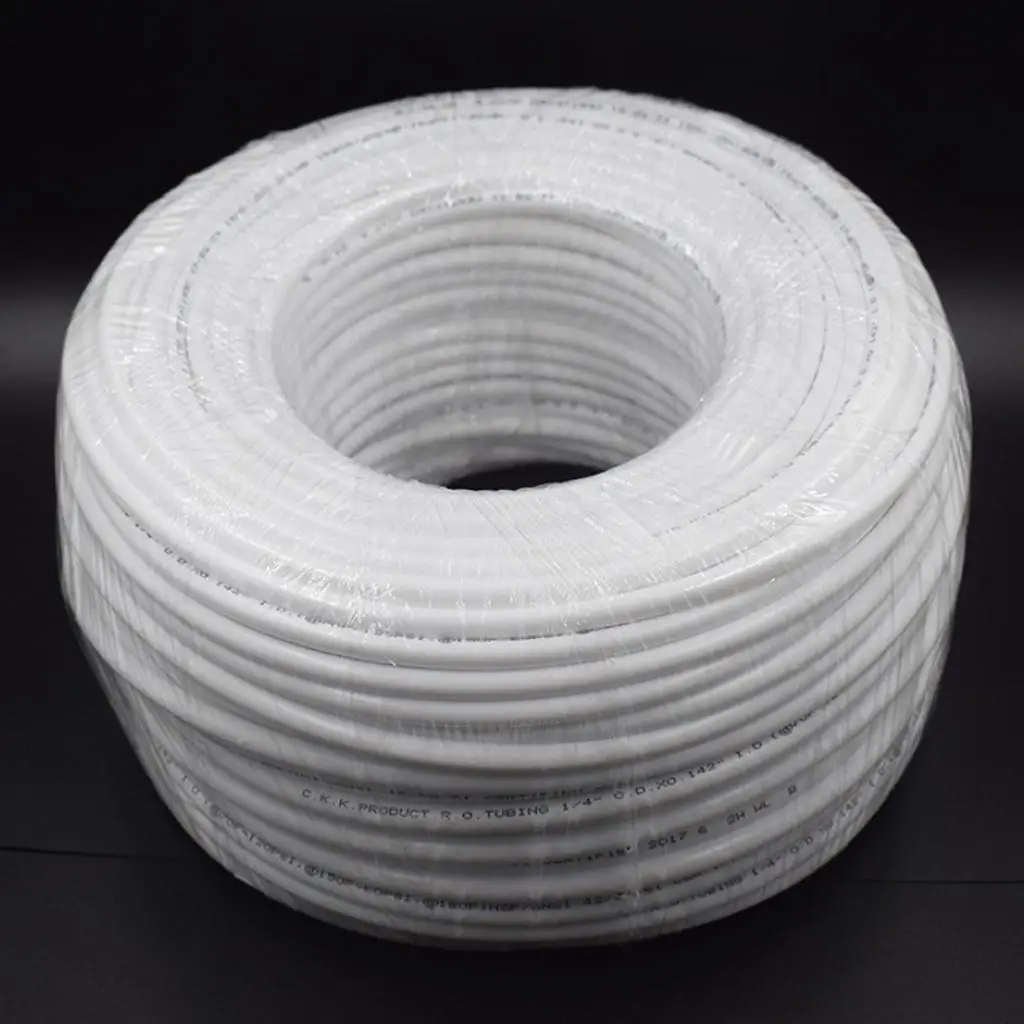 1/4 \\\'\\\'PE Pipe 100m White Flexible Sanitary Hose Connector
