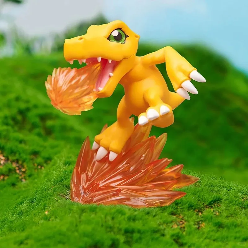 Agumon Gabumon Greymon Piyomon Patamon Tailmon Palmon Figura Modello Giocattolo Nuovo Genuino Digimon Adventure Blind Box Scatola Misteriosa