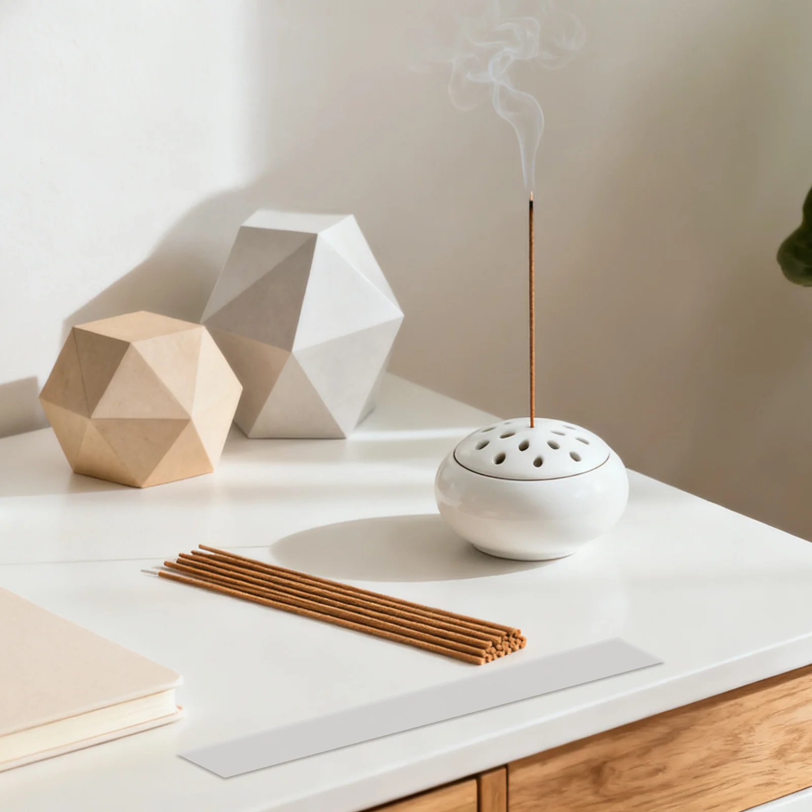 8 قطعة قالب الأخدود الاكريليك اليدوية عصا السابقة الدقة طول قياس Diy بها بنفسك تشكيل أداة للتأمل غرفة اليوغا الحرفية #4