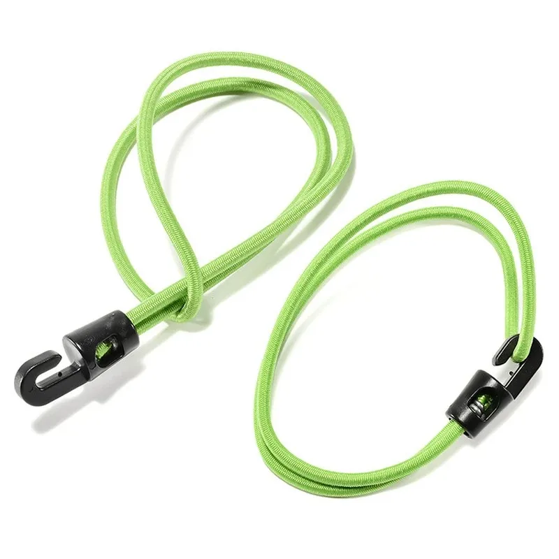 10Pcs Elastic Bungee Cord Set Tied Rope High Elasticity Luggage Straps Rope for Bikes Tie Downs Camping & Cars Cord Tie