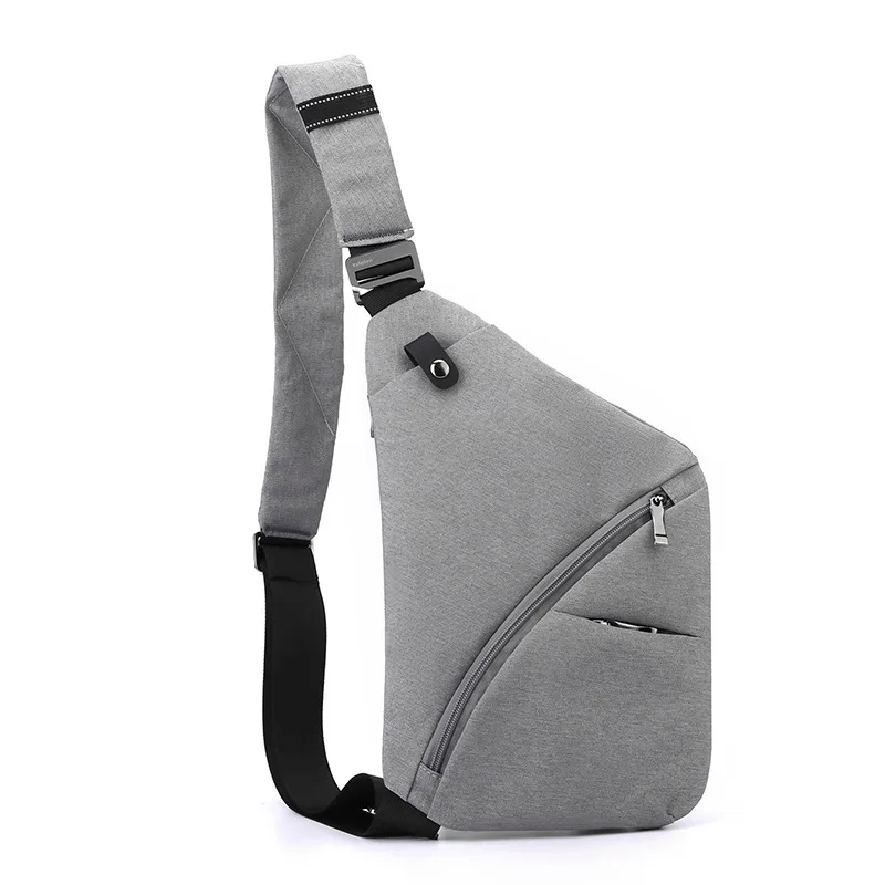 

Casual Men Ultra Thin Anti-theft Small Chest Bag Mini Cross Body Bags Male One Shoulder Sling Bag for Travel Boy Sports Bag