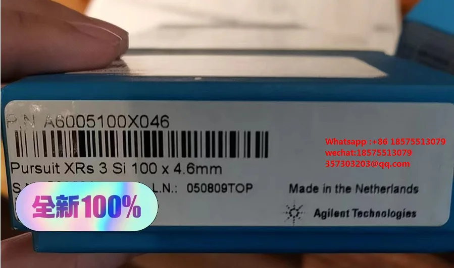 

For Agilent Column A6005100*046 A6000050*046 Pursuit XRs 3 Si 100*0.46mm 5 C18 50*0.46 mm New A6000050x046 A6005100x046
