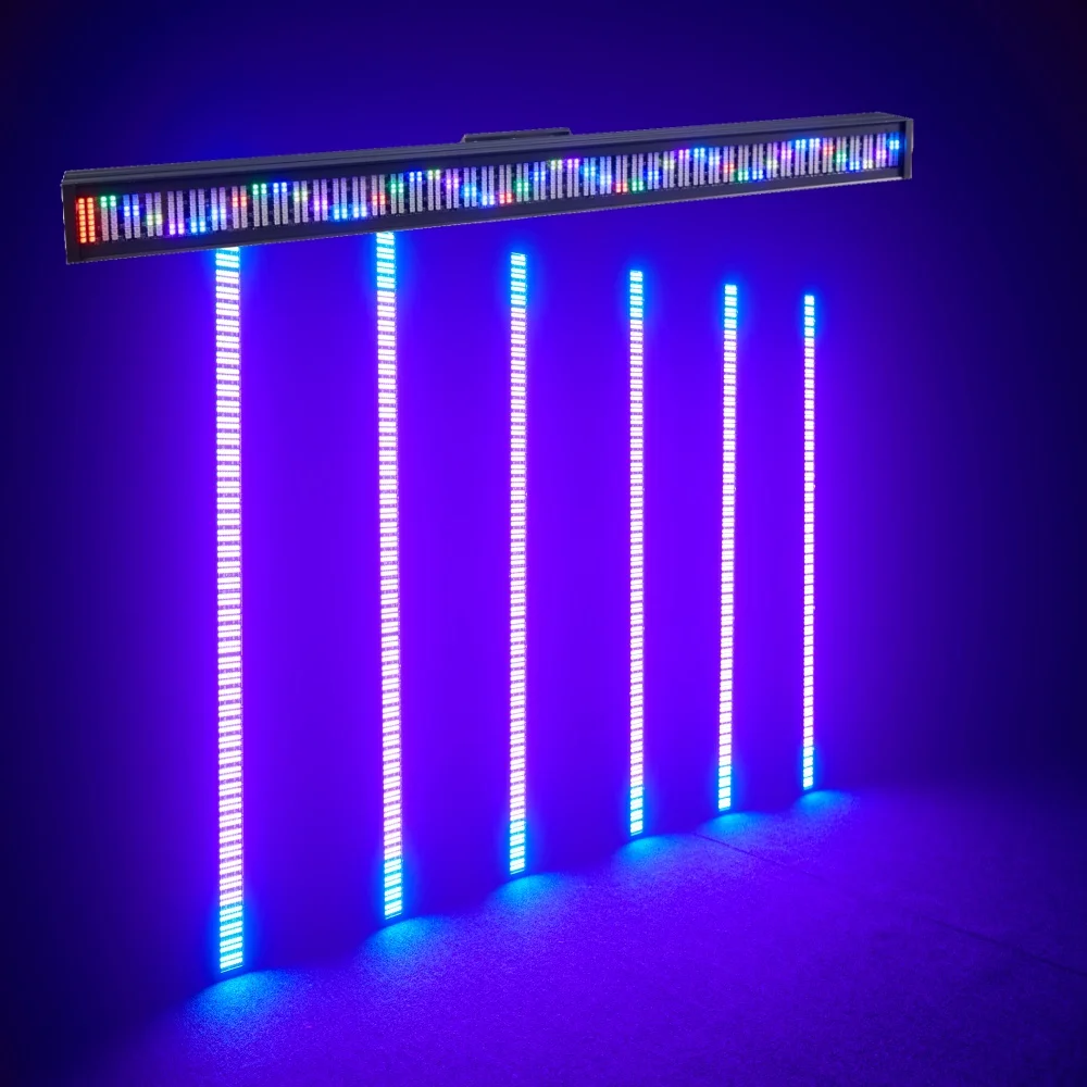 200W Dj lights LED lights RGB 3in1 192 Partition Bar Strobe Light DMXStage lightingDj Wash Bar Strobe Stage Lighting Party light
