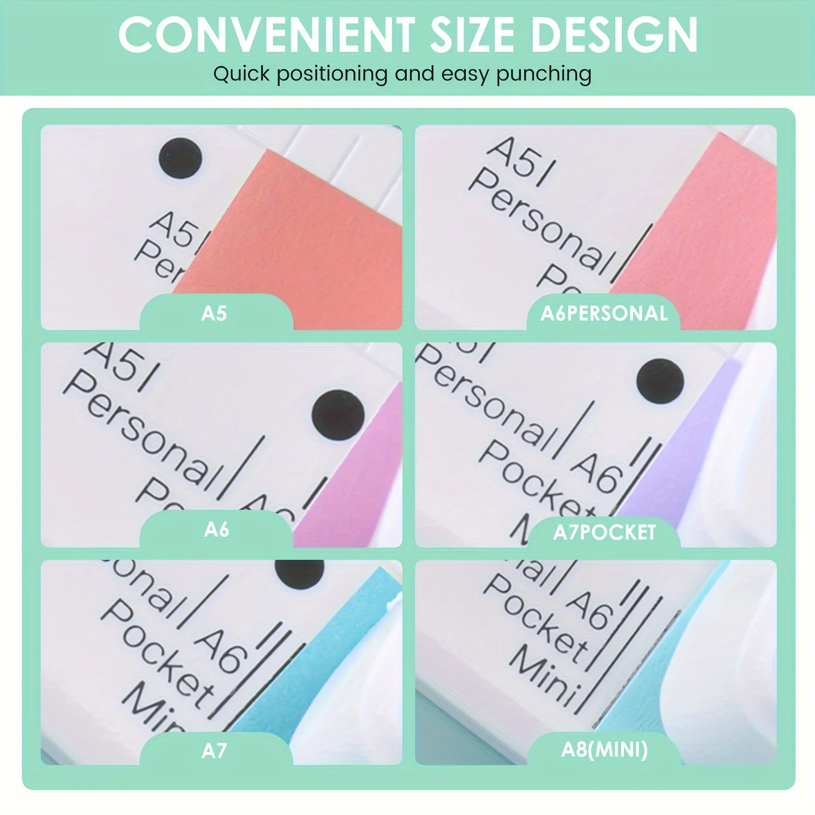 1 шт. зеленый дырокол для бумаги с 3 отверстиями, портативный дырокол для офисных файлов, инструмент для рукоделия для художественных и швейных принадлежностей, пластиковый материал