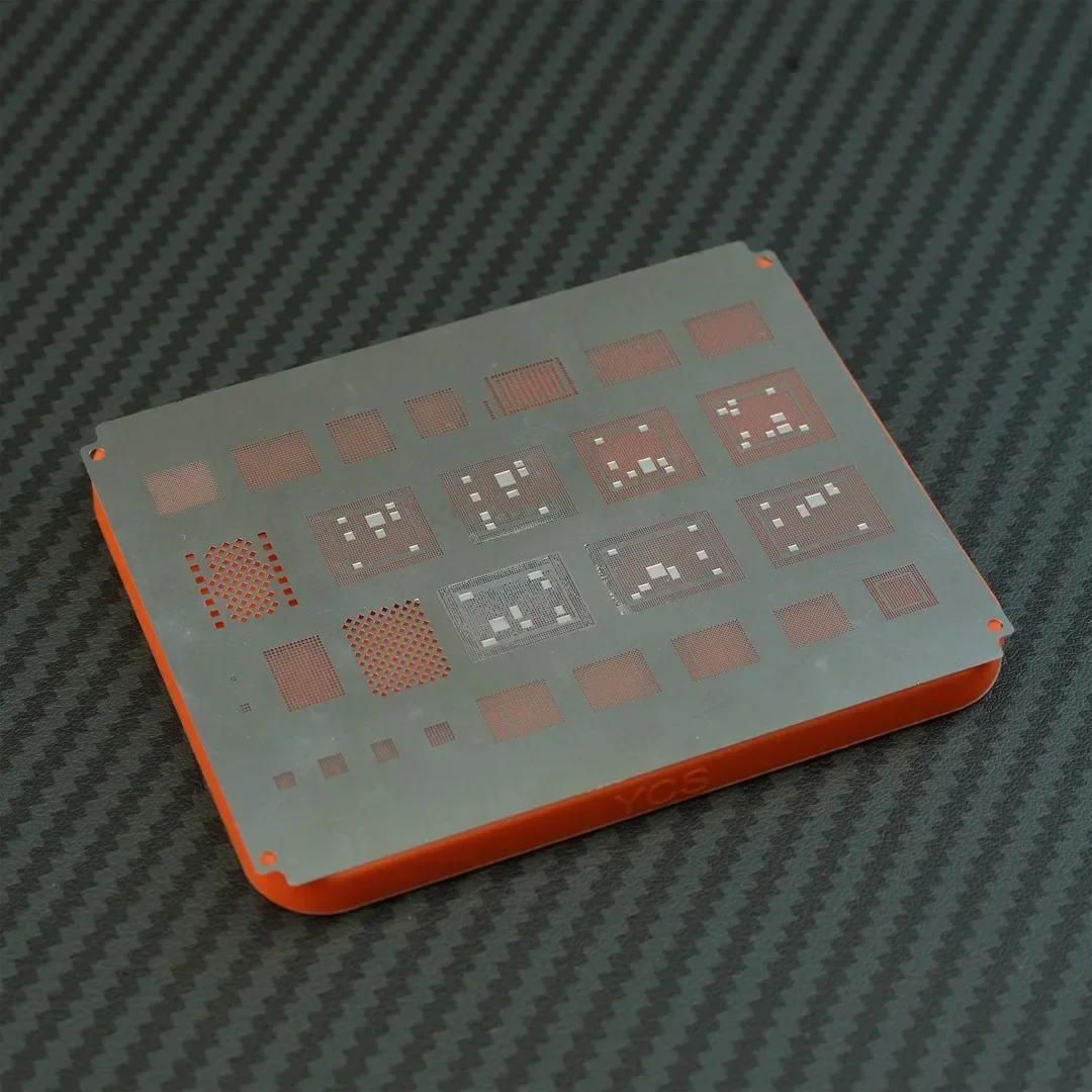 YCS Arc Pad Shenlong Curvo Universale BGA Stencil Stagno Piantare Isolamento Base Cellulari CPU IC Saldatura BGA Reballing Strumenti