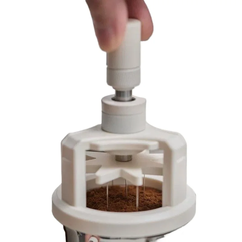 Adjustable Coffee Distribution Needle, Uniform Stirring Loose Powder Needle for Coffee Tamper