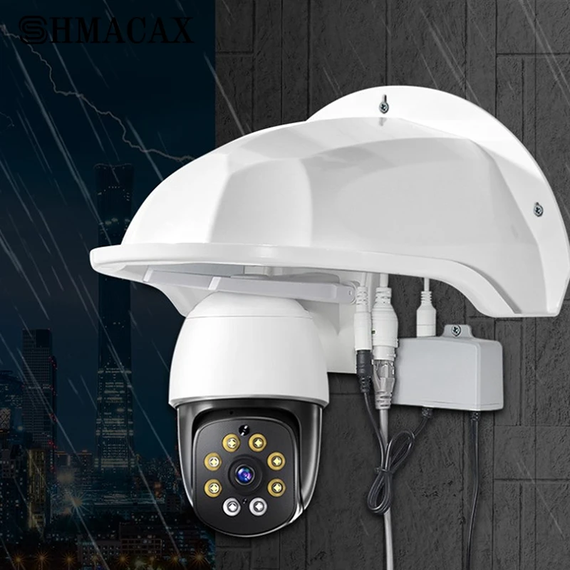 

Protective Covers Shield Wall Waterproof Rainproof Cover Turret Dome Cameras Protection Box Security Camera Protection Case