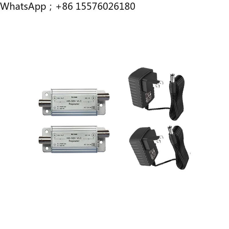 Convert High-definition Signal Amplification, Division, Repeater/monitoring Video Extension TX-RX.500M To Enhance Clarity, 1pcs