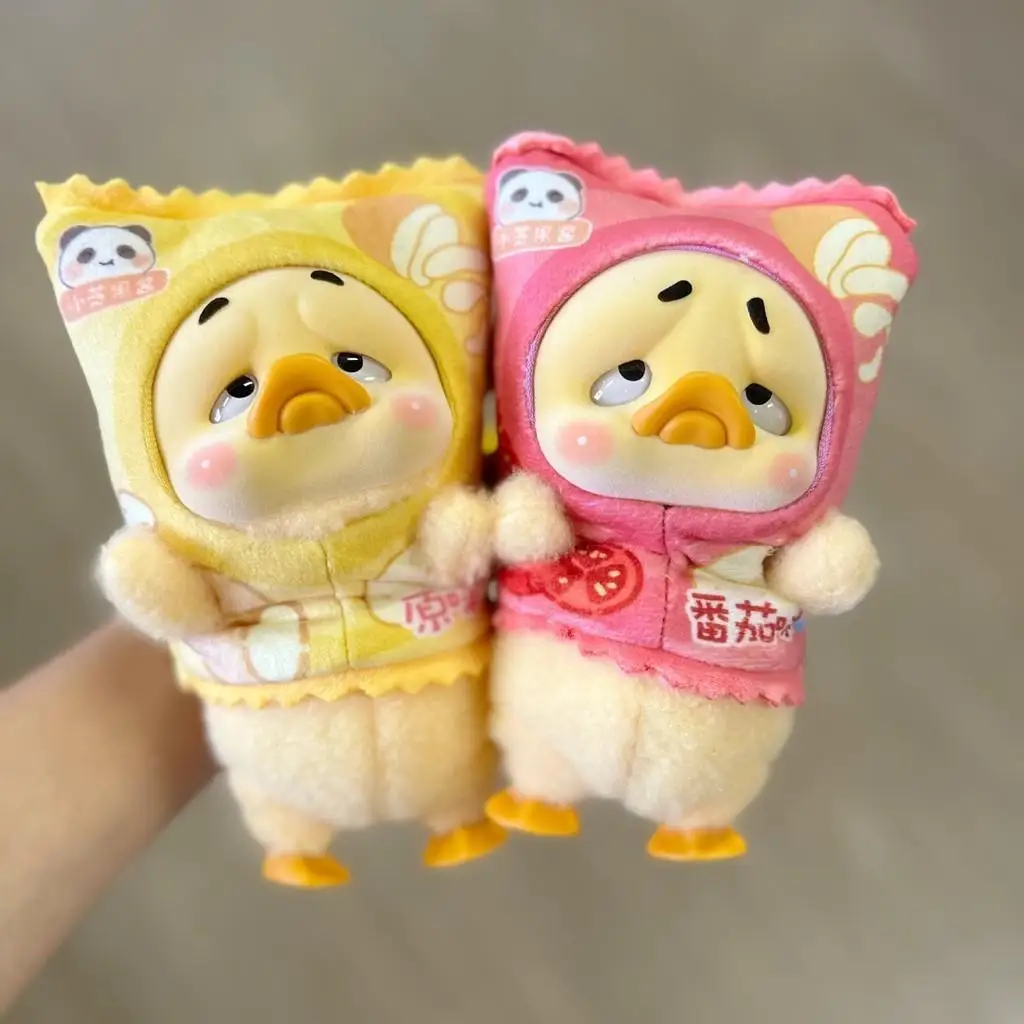 

15cm Cute Mini Plush Doll'S Clothes Outfit Accessories For Upset duck Dolls Potato Chips Take-Out Bag Clothing Kid Gift