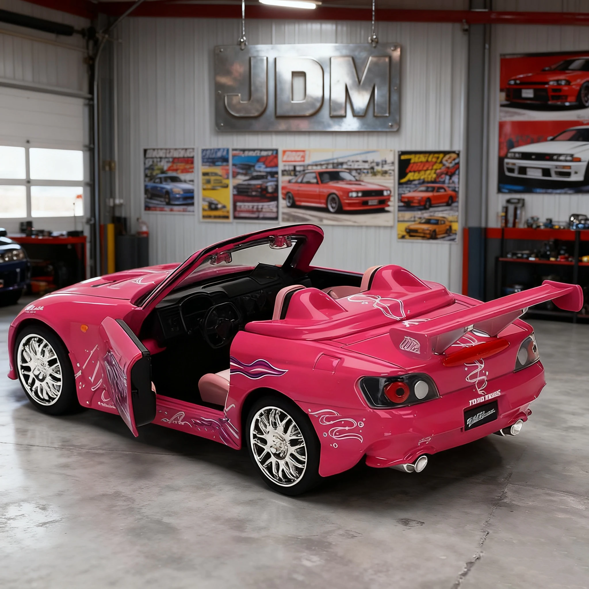 

JADA 1:32 S2000 JDM Alloy Car Diecasts & Toy Vehicles Car Model Miniature Scale Model Car Toys For Children