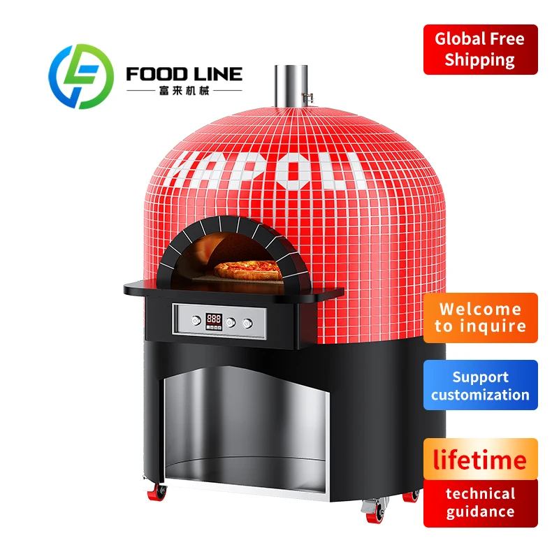 

Профессиональная электрическая печь для пиццы на заказ для пекарни, предназначенная для выпечки хлеба и пиццы