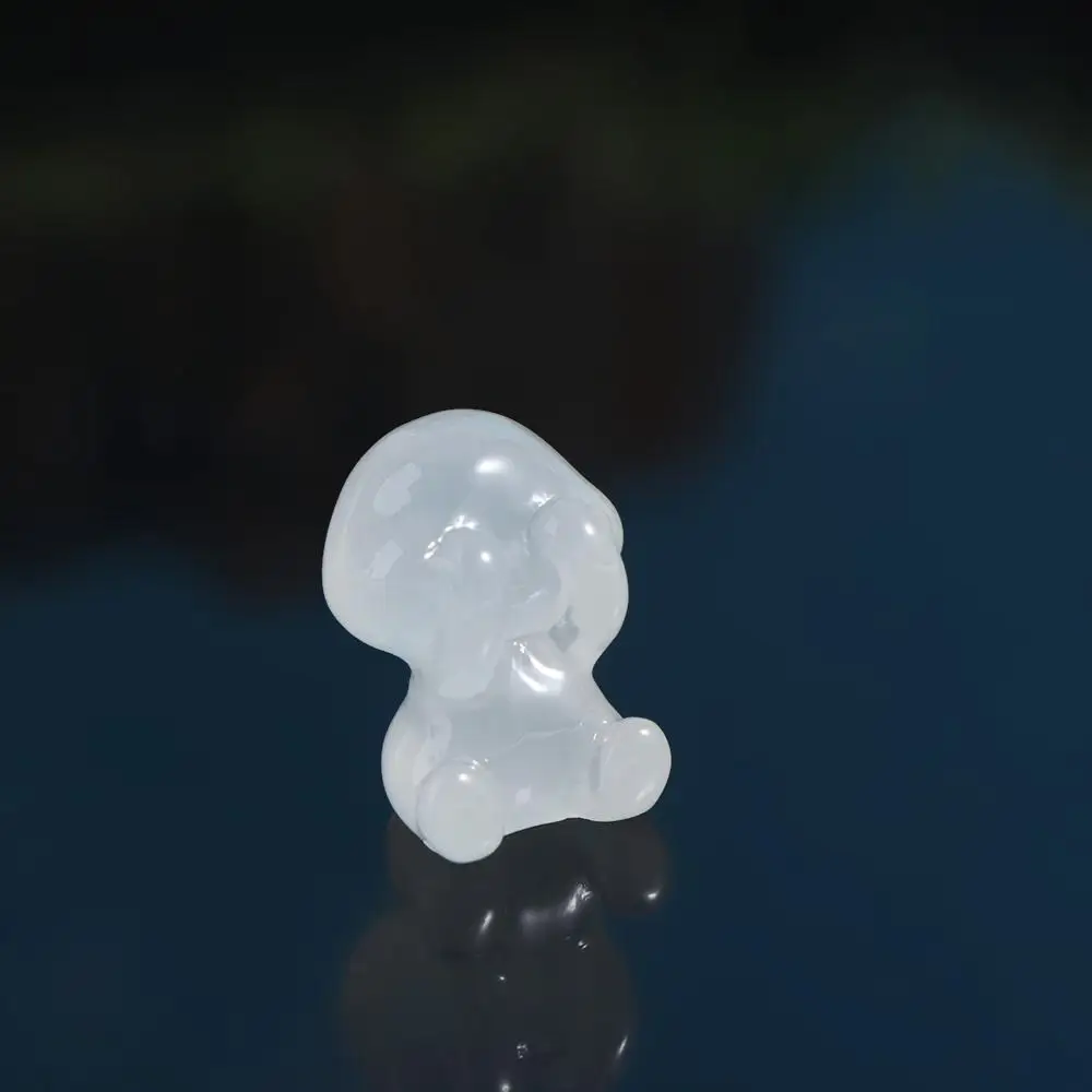 Cartoon Luminous Small People Figurines Glow in Dark Resin Crafts People Figurines Miniatures Cute DIY Little Man Statue