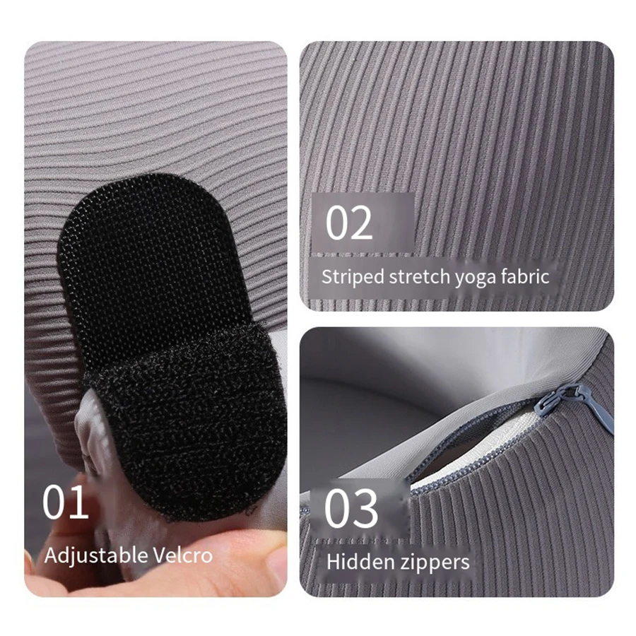 قطعة واحدة من طوق الرقبة الواقي الرياضي، وسادة على شكل حرف U للسفر والترفيه في الهواء الطلق، طوق رقبة داعم مضاد للأقواس للعب مع الهاتف المحمول، وسادة رقبة ثابتة لكسر الغداء في المكتب، قطعة أثرية للعمود الفقري العنقي #5