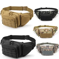 Tactical Men marsupio Nylon escursionismo custodia per telefono sport all'aria aperta esercito caccia militare arrampicata borsa da cintura da campeggio