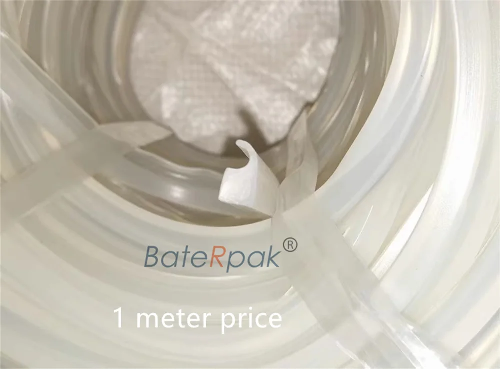 BateRpak DZQ 400/500/600 striscia di Gel di silice sigillante sottovuoto, pezzo di ricambio per macchina sottovuoto striscia di tenuta in spugna di Silicone, 1 metro di prezzo