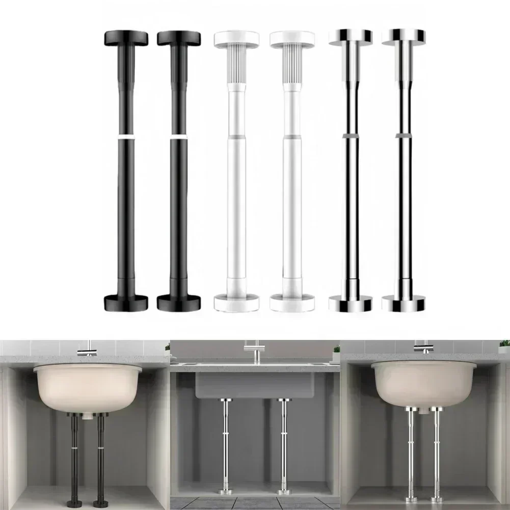 

2 шт. кронштейны для кухонной мойки из нержавеющей стали, регулируемый кронштейн для кухонной мойки, нижняя установка, опорные ножки, кухонная фурнитура