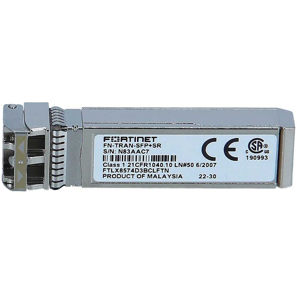 modulo-de-puerto-fortinet-sfp-10g-sr-10gb-fn-tran-sfp-sr-ftlx8574d3bclftn-interruptor-transceptor-fortinet-10g