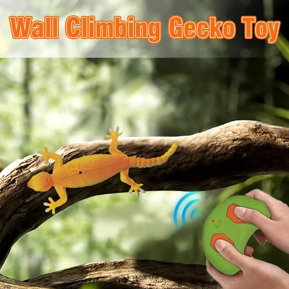 جديد التحكم عن بعد جدار تسلق محاكاة أبو بريص لعبة تفاعلية للأطفال عيد ميلاد عيد الميلاد الجدة هدية