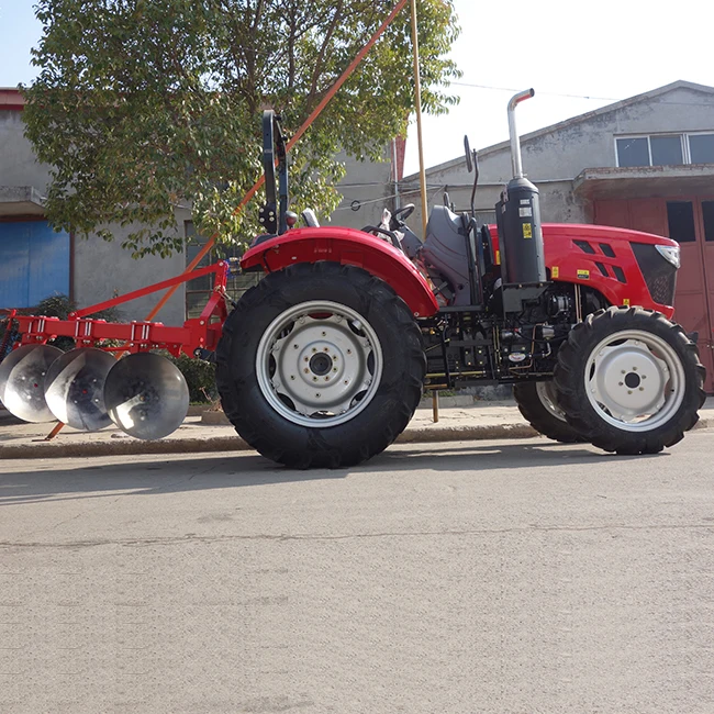 4 Wheeled  Farming Tractor With Wheat Planter Farm 65HP 4WD Agricultural Tractor
