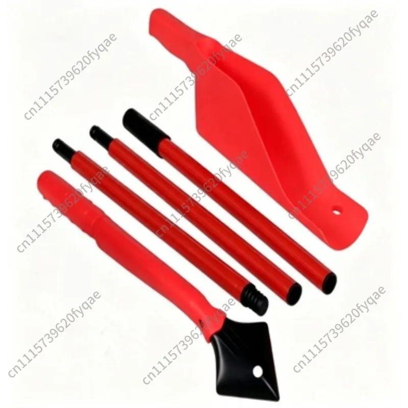 New Retractable Gutter Cleaning Kit, Portable and Convenient Plastic Handle, Garden Garden Tools