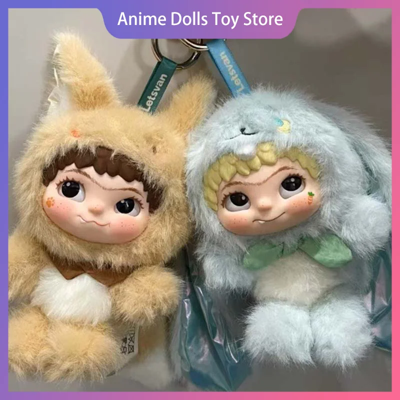 

Wakuku Blind Box Wakuku V2 Fox Rabbit Trick Diary Series Фигурка Игрушка Мультфильм Милый Рюкзак Сумка Подвеска Кукла Коллекция Игрушка Подарок