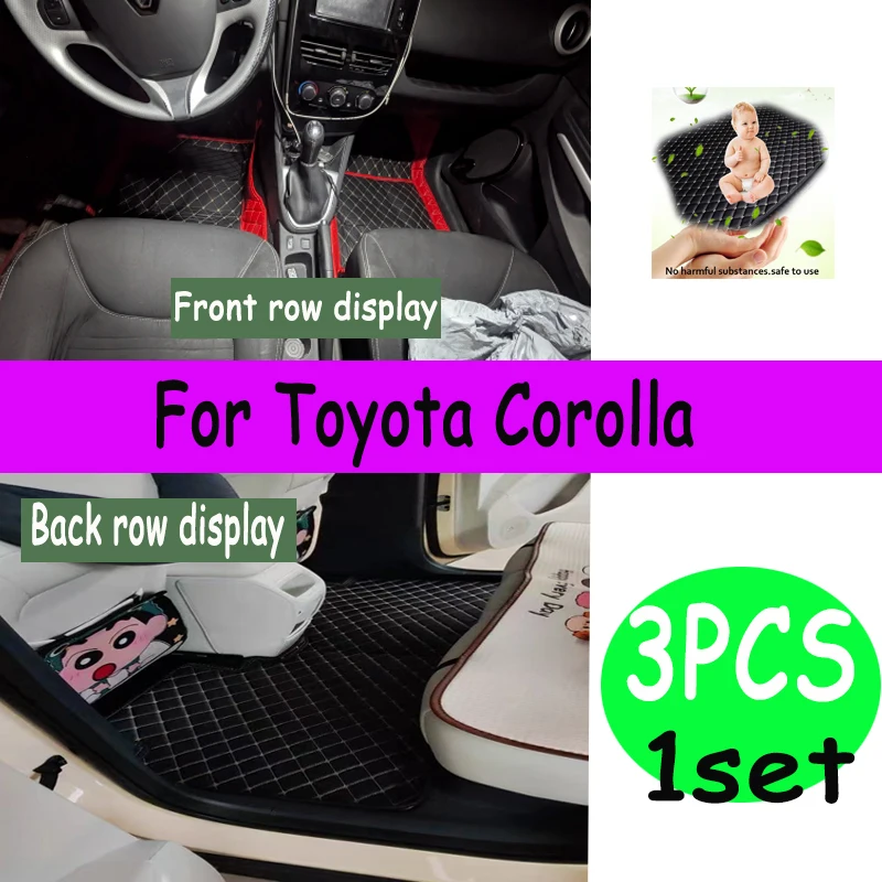 

Car Floor Mats For Toyota Corolla 9th Gen. 2000 - 2006 Interior Accessories