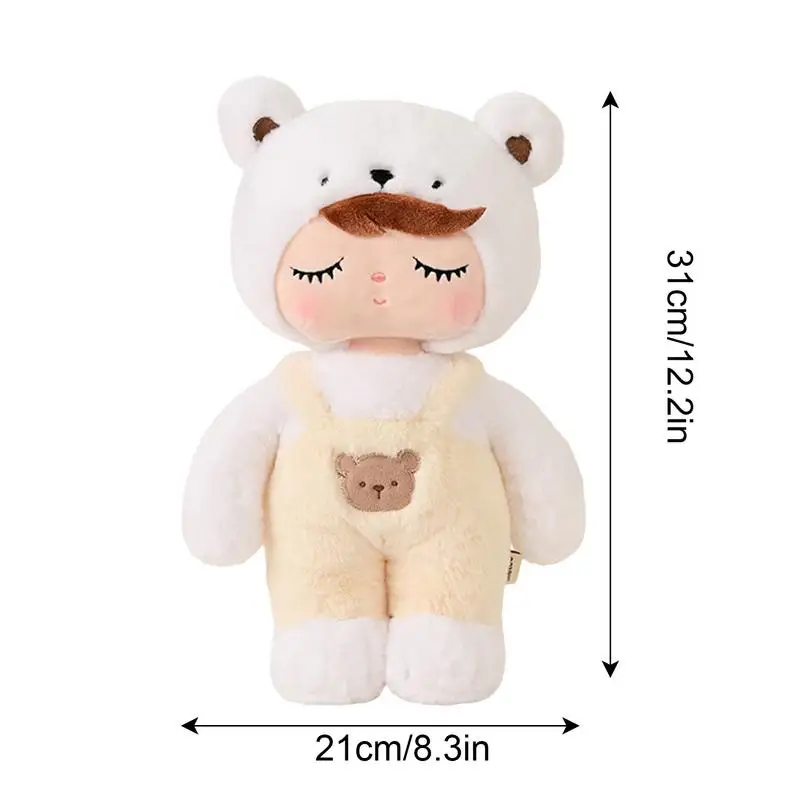 Boneka kelinci Model kecil untuk anak-anak, boneka kelinci mewah, mainan boneka kelinci lembut teman menyenangkan