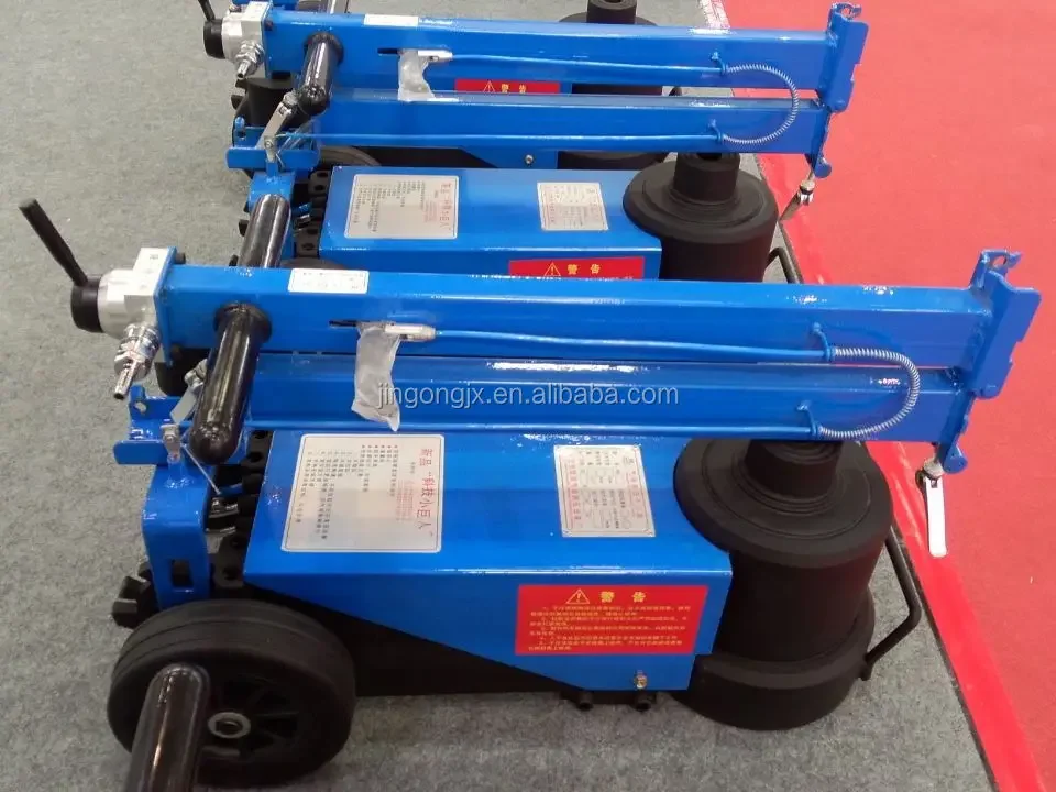 new type 120 Ton double node air hydraulic car jack/car jacks