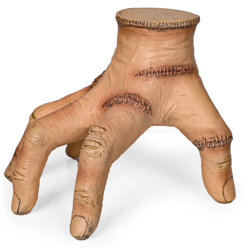 AA★COS Family Latex Hand Ornament Figurine Desktop Adams Movie Halloween Toy Crafts Sculpture Home Decor Gifts New 2025