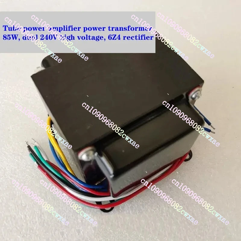 

Tube amplifier power transformer 85W, dual 240V 100ma high voltage, 0-6.3V 3A, 3.15V-0-3.15V 3A，amplifier DIY or repair