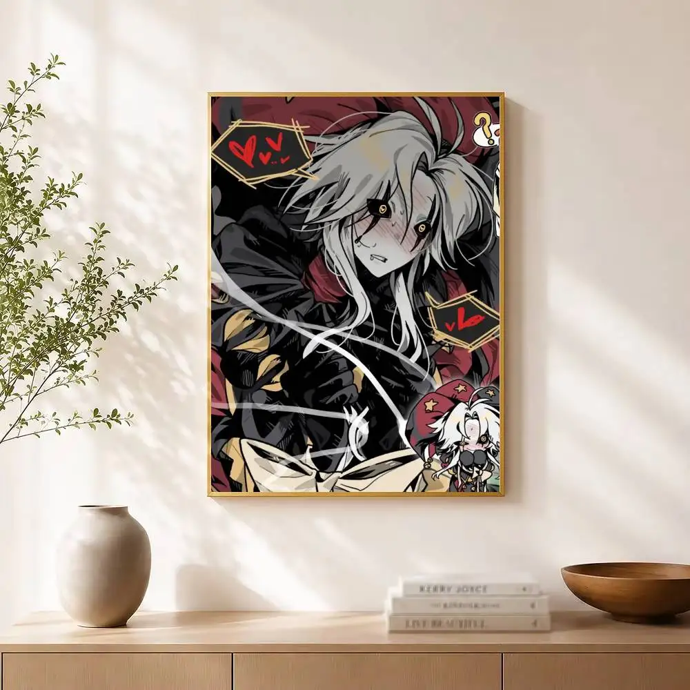 Pierrot F-Freak Circus Poster High Quality Dorm Living Room Aesthetic Wall Decoration Painting Stickers Gift
