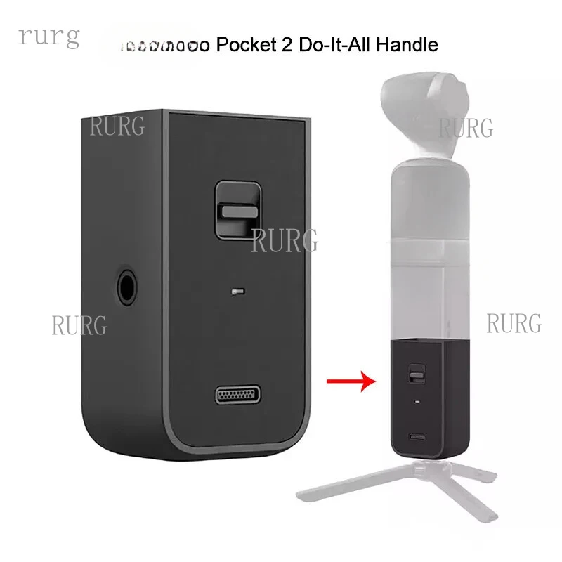 LL+  Do-It-All Handle for DJI Osmo Pocket 2 WiFi Bluetooth Module Microphone Receiver