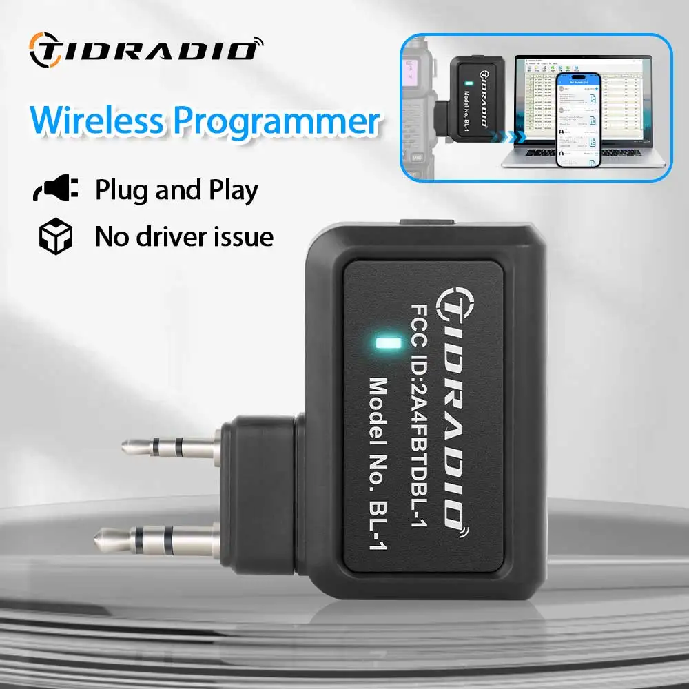 Radio Wireless Programmer Phone APP Programming for Walkie Talkie Multiple Model Search Repeaters Alternative Programming TD-BL