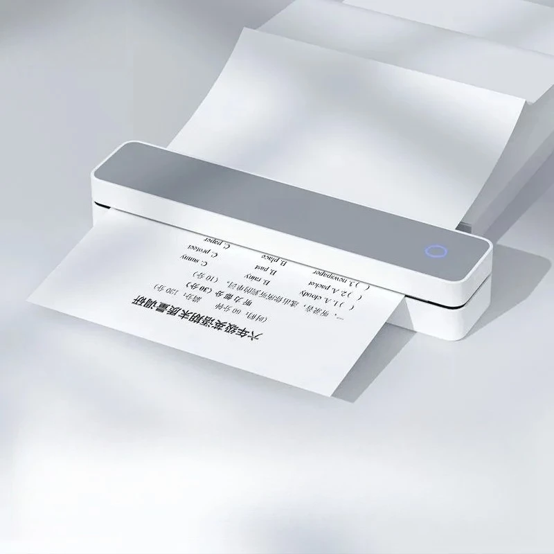 For for Hanyin MT610 Mini Portable Bluetooth A4 Printer for Home Homework Student Wrong Question Correction Thermal Printing