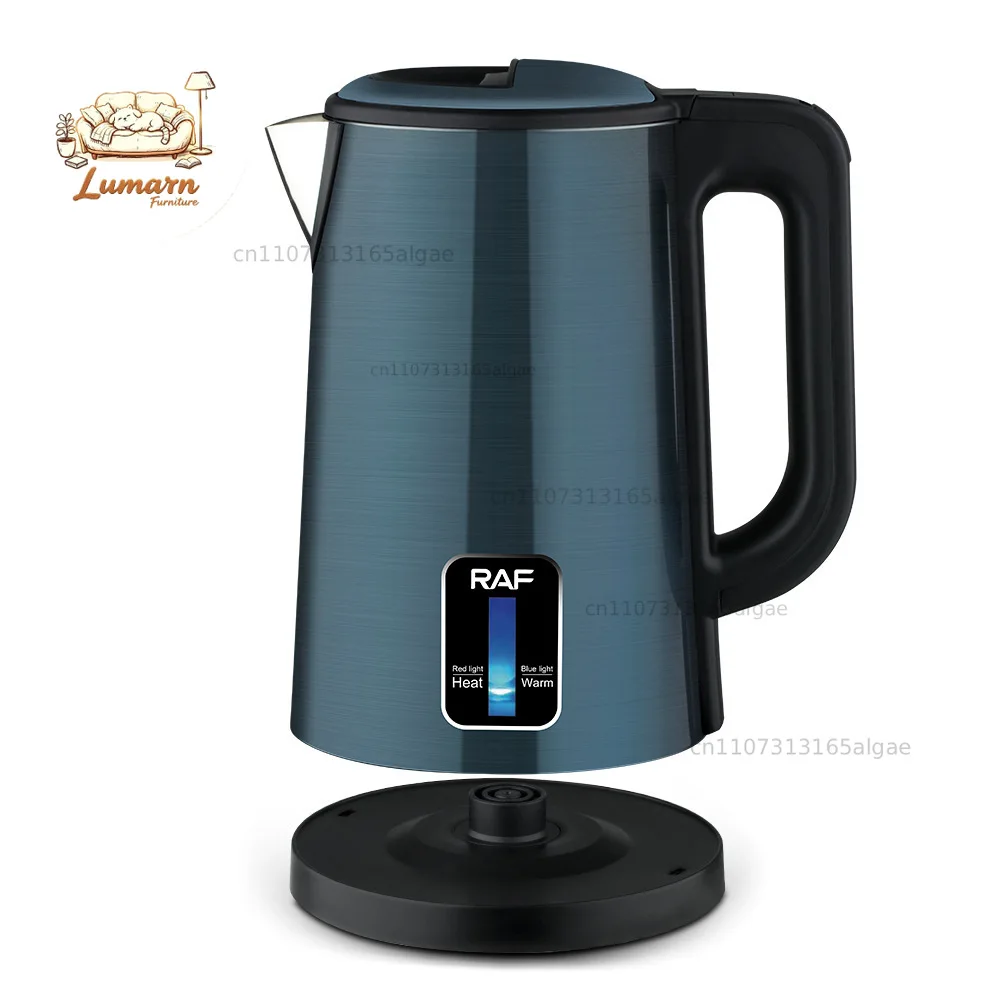 US standard 110V European standard cross-border electric kettle Stainless steel household thermal insulation kettle 2.5L a