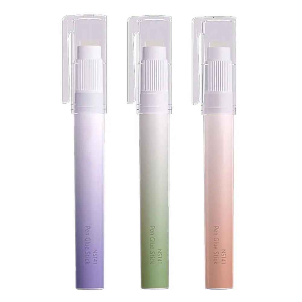 1/3 SZT. Klej w sztyfcie w kształcie długopisu, super mocny klej DIY, klej stały PVA do naklejek papierowych, klej o wysokiej lepkości