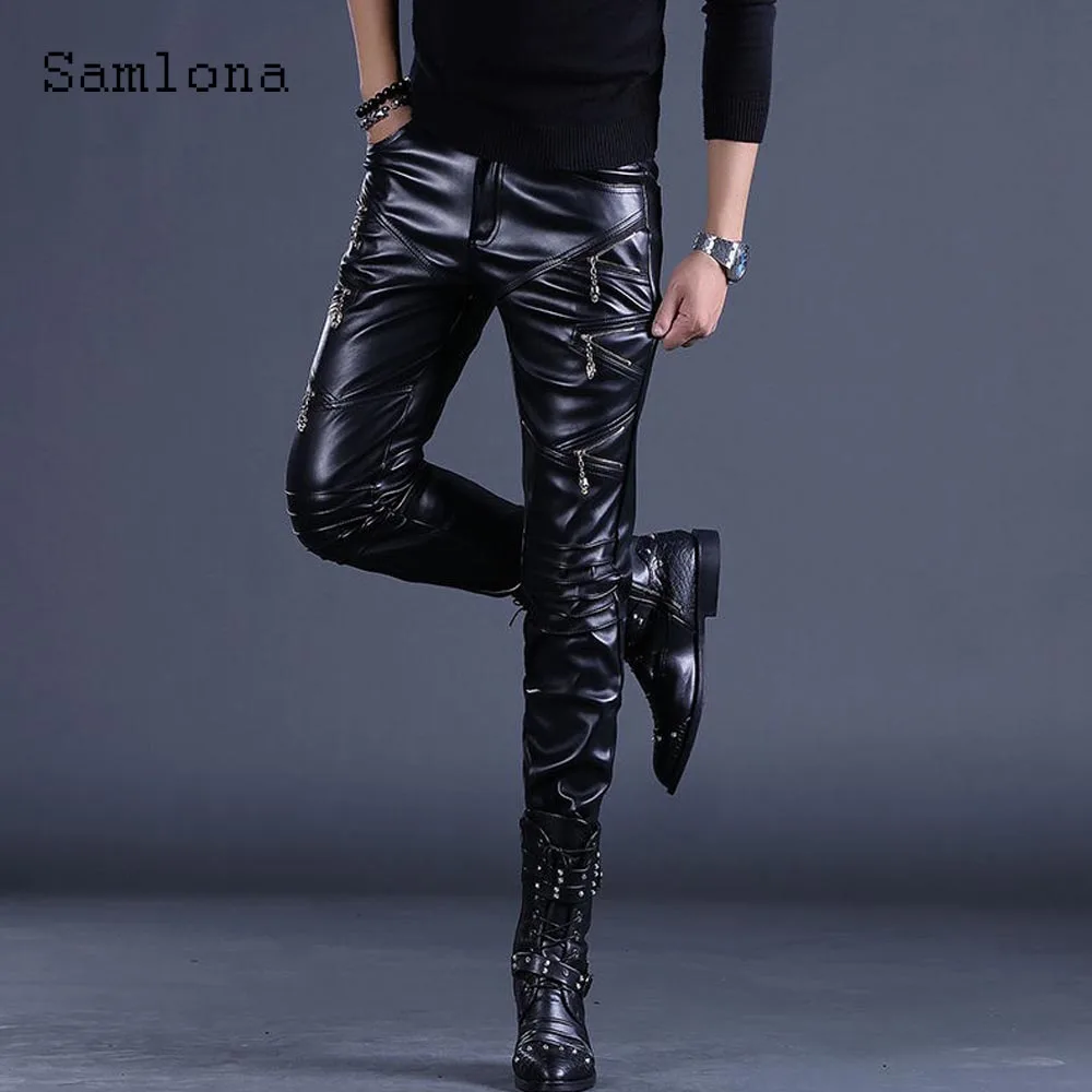 Thumbnail 3 - #41 Best Mens Faux Leather Trousers to Buy In 2026