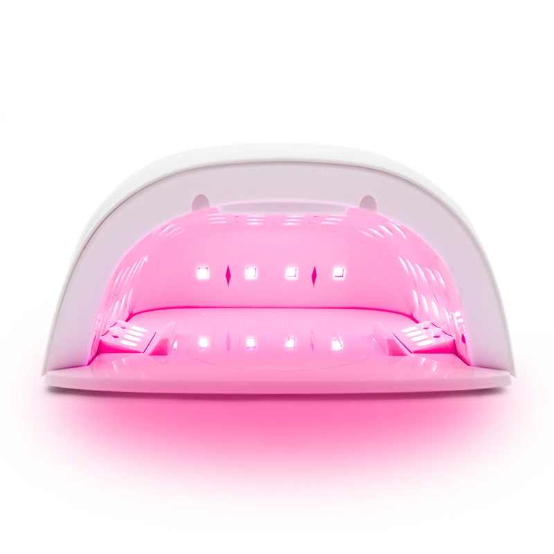 Magic Bright Fancy Color 86w Powerful Red Light Cordless and Rechargeable Sun LED UV Nail Lamp Light Private Label