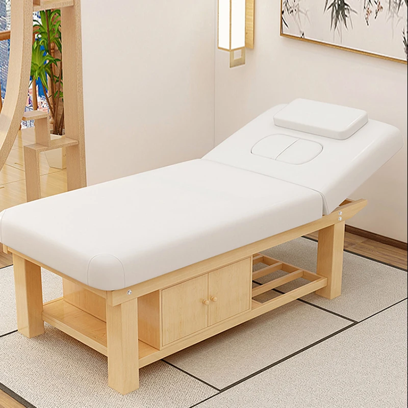 Nordic Multifunctional Massage Tables Beauty Salon Ear Picking and Moxibustion Massage Tables Modern Furniture Massagebett HBMT