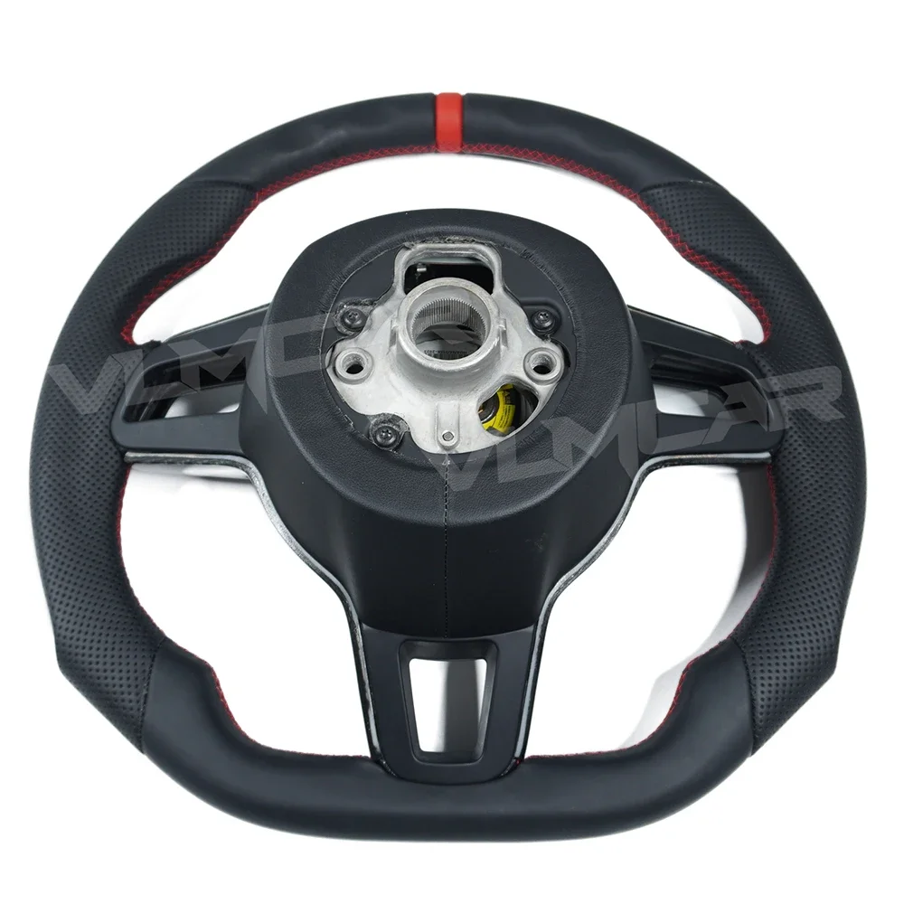 Volante personalizzato in vera fibra di carbonio per Porsche 911 971 996 987 997 Cayenne MACAN Panamera Aggiornamento del volante